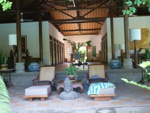 From the back of our house - looking toward front door